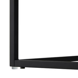 Table basse REFLECT Noir - Verre - 80 x 35 x 80 cm