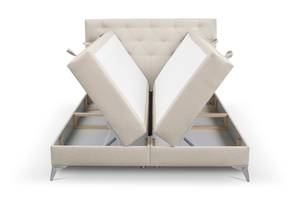 Boxspringbett Lilotte Beige - Breite: 160 cm