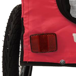 Remorque vélo pour chien 3028772-2 Rouge - 55 x 53 x 120 cm