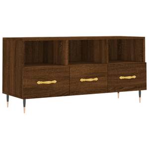 TV-Schrank D571 Eiche Schwarzbraun Dekor