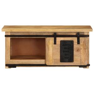 TV-Schrank D397 Braun - Massivholz - 35 x 40 x 90 cm