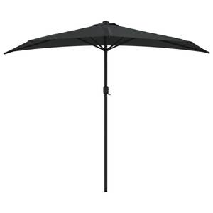 Parasol de balcon 3005106 Noir - 144 x 222 x 270 cm