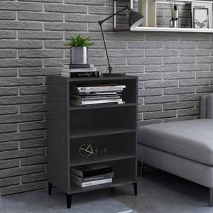 Standregale 806138 Grau - Holzwerkstoff - Metall - 57 x 90 x 35 cm