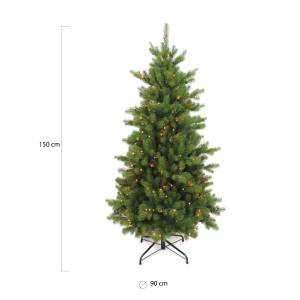 Weihnachtsbaum Murray mit LED 90 x 150 x 90 cm