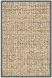 Innenteppich Yessica NATURAL FIBER Dunkelgrau - 60 x 90 cm