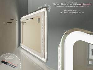 Miroir de salle de bain LED 80 x 60 cm