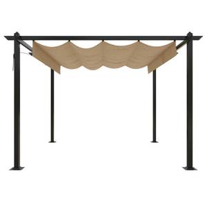 Gartenpavillon 3012227 Taupe - Tiefe: 300 cm