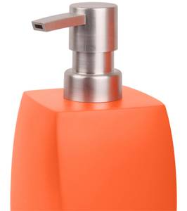 Seifenspender Wave Orange Orange - Kunststoff - 7 x 15 x 7 cm
