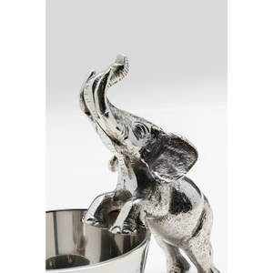 Coupe éléphant debout Argenté - Métal - 20 x 20 x 13 cm