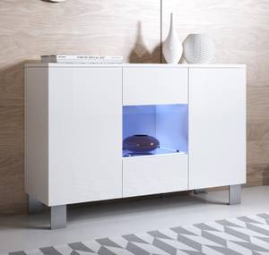 Buffet Luke A2 Blanc - Hauteur : 82 cm