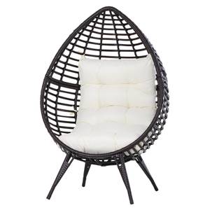 Rattan Doppel Strandkorb 867-047BN 227 x 397 x 257 cm