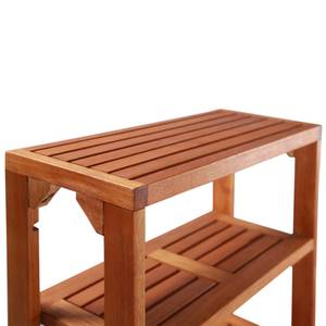 Bistro-Set (3-teilig) 44013 Braun - Massivholz - Holzart/Dekor - 50 x 116 x 83 cm