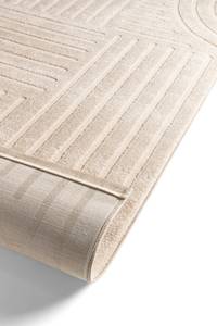 Kurzflor Boho Teppich - 120cm x 160cm Beige - 120 x 160 cm