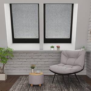 Thermo Dachfenster Rollo Ivy Grau - 76 x 93 cm