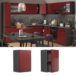 Elément haut de cuisine R-Line 39735 Anthracite - Rouge