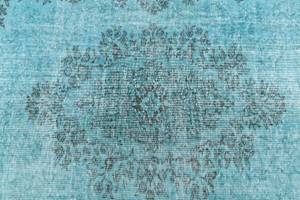 Teppich Ultra Vintage LXIII Blau - Textil - 180 x 1 x 259 cm