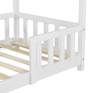 Lit enfant Sisimiut Pin 160 x 80 cm Blanc - 166 x 129 x 85 cm