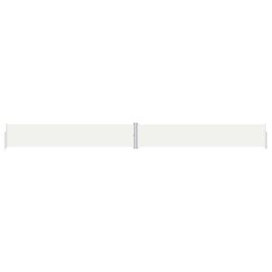 Auvent latéral 3016426-2 Blanc crème - 1200 x 117 cm