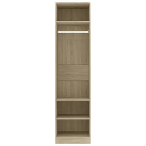 Kleiderschrank 298537-1 Braun - Breite: 50 cm