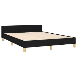 Bettgestell-K-13058 Schwarz - Holzwerkstoff - 146 x 118 x 203 cm