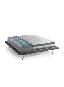 Matelas simple Dlea Blanc - Textile - 190 x 27 x 80 cm