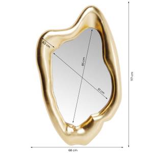 Miroir Hologram Doré - 68 x 117 cm