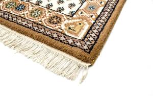 Orientteppich - 160x90cm Beige - Naturfaser - 90 x 1 x 160 cm