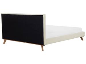 Doppelbett TALENCE Beige - Creme - Eiche Hell - Breite: 198 cm