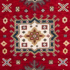 Kazak - 198x145cm Rot - Naturfaser - 145 x 1 x 198 cm