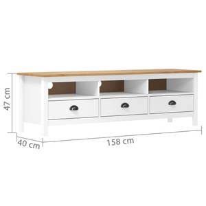 TV-Schrank D113 Weiß