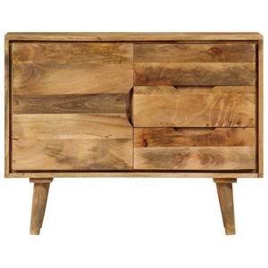 Sideboard IVER Mangoholz Holzanrichte Braun - Massivholz - 90 x 69 x 30 cm