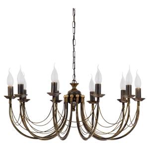 Lustre ARES Marron - Gris - Métal - 74 x 105 x 74 cm