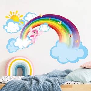 Wandtattoo - Regenbogen Elfe 180 x 120 cm