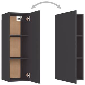 TV Schrank 3008685_2 Grau - Holzwerkstoff - 31 x 90 x 30 cm