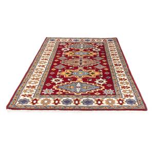 Kazak - 205x136cm Rot - Naturfaser - 136 x 1 x 205 cm