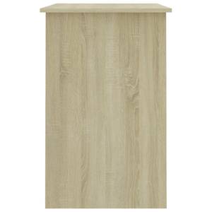 Schreibtisch Braun - Holzwerkstoff - Massivholz - 100 x 76 x 100 cm