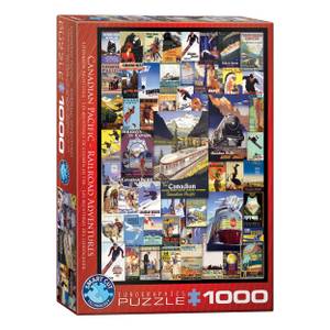 Puzzle Canadian Pacific Rail Papier - 26 x 6 x 36 cm