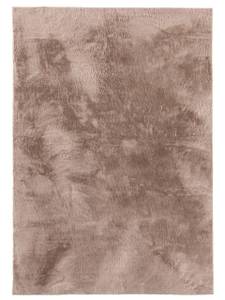 Tapis à poils longs Furry 1 Taupe - 140 x 200 cm