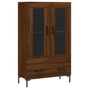 Highboard DE2729 Eiche Schwarzbraun Dekor