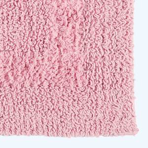 Badematte aus 100% Baumwolle Pink