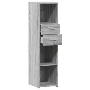 Highboard DE2876 Grau - Holzwerkstoff - 43 x 124 x 30 cm