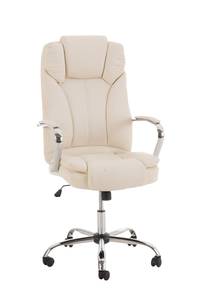 Chaise de bureau XXL Xanthos Blanc crème