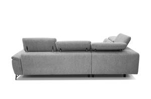 Ecksofa Avena 5-Sitzer Grau