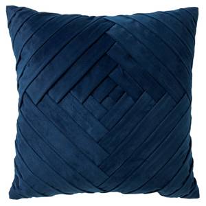 Dekokissen Philly Blau - Textil - 45 x 45 x 45 cm