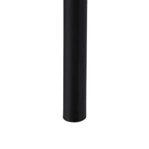 Arche à rosiers noire Noir - Métal - 172 x 233 x 35 cm