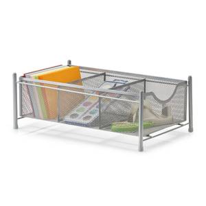 Universal-Organizer, Mesh, silber Silber - Metall - 40 x 15 x 25 cm