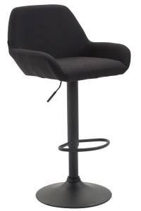 Tabouret de bar Braga Noir - Noir