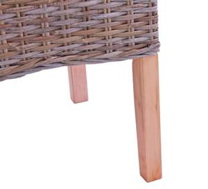 Esszimmerstuhl Var (6er-Set) Braun - Rattan - 46 x 97 x 50 cm