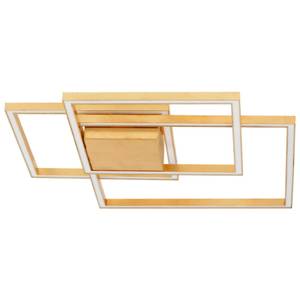 Deckenleuchte BILBAO Gold - Metall - 56 x 9 x 56 cm