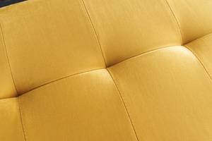 Sitzbank BOUTIQUE Gelb - Textil - 95 x 45 x 38 cm